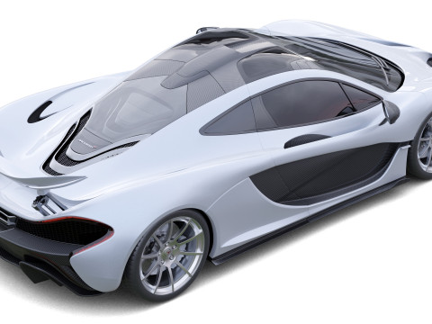 McLaren P1 3D Model