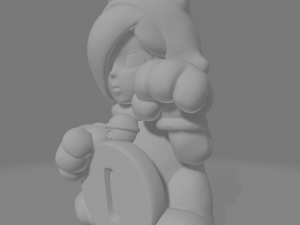 Mario neko pack 3D-printmodel