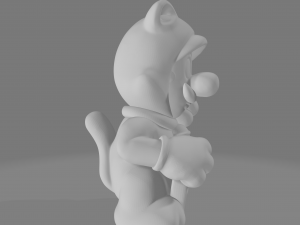 Mario neko pack 3D-printmodel