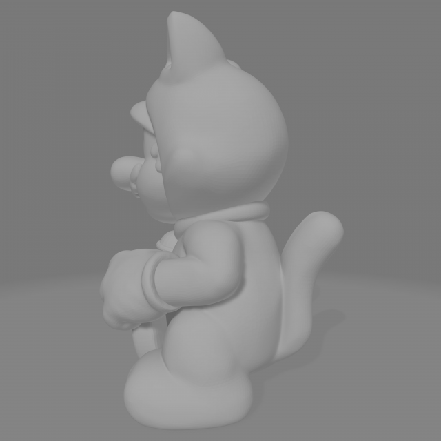 Mario Neko Pack 3D Print Model In Toys 3DExport