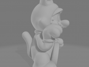 Mario neko pack 3D-printmodel