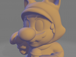 Mario neko pack 3D-printmodel