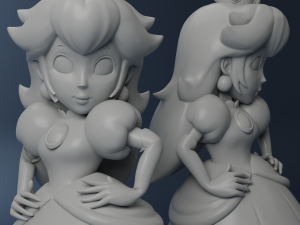 Princess peach Model do druku 3D