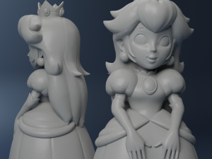 Princess peach 3D Принт Модель