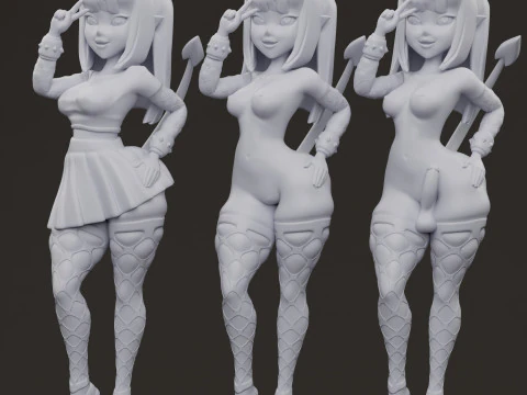 Meru la succube 18 Modello di stampa 3D