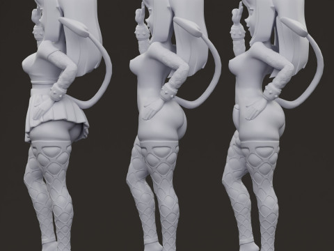 Succubus Meru 18 3D Baskı Modeli