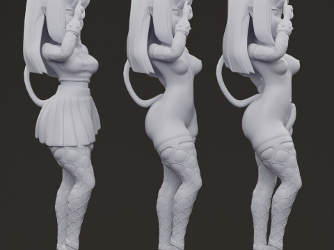 Succubus Meru 18 3D Baskı Modeli