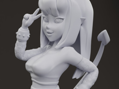 Succubus Meru 18 3D Baskı Modeli