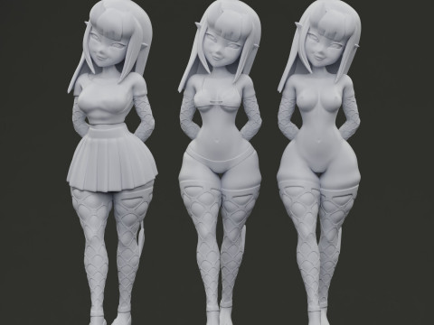 Succubus Meru 19 3D Baskı Modeli