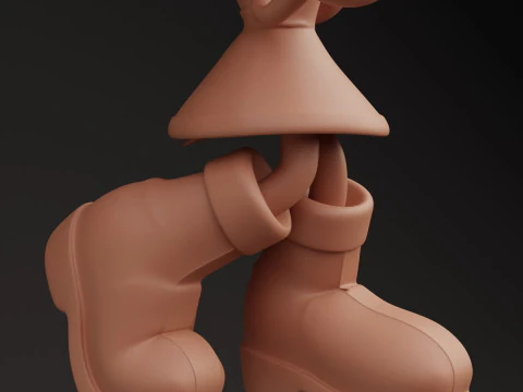 Amy rose 3D Print Model