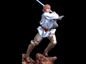 ल्यूक स्काईवॉकर फार्म कपड़े 3D प्रिंट मॉडल