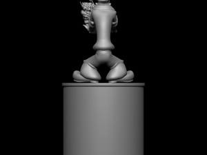 POPEYE 3D MODEL FIGURE AND CAN 3D Baskı Modeli