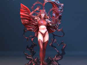 Scarlet Witch for Print 3D 打印模型