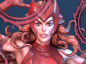 Scarlet Witch for Print 3D 打印模型