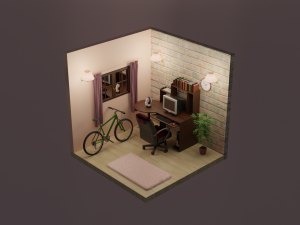 Room 3D 模型