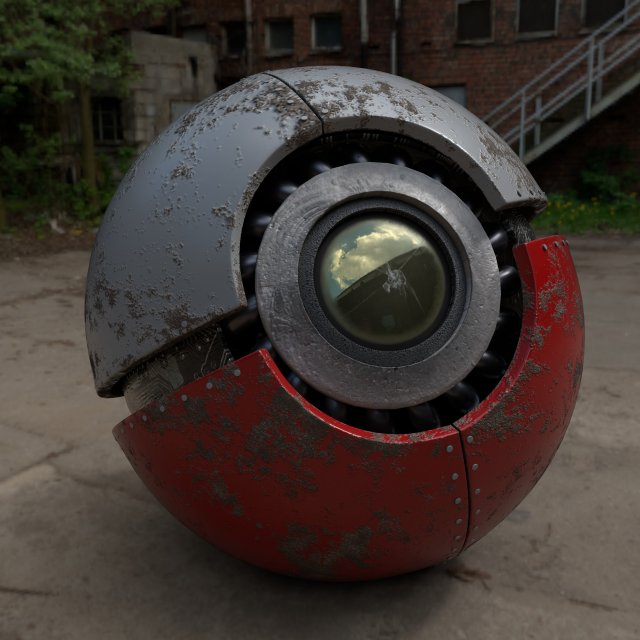 Pokeball 3D Model .c4d .max .obj .3ds .fbx .stl .blend 
