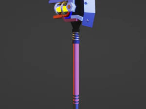 Game Axe 3D Model