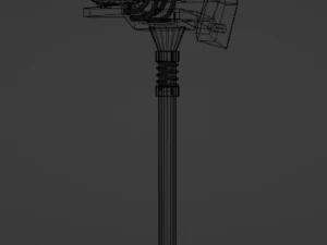 Game Axe 3D Model