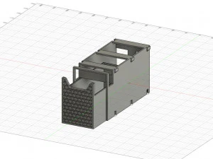 IKEA Fredde drawers 3D Model