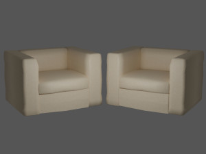 Sofa Chairs 3D Model