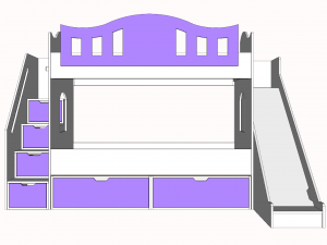 Princess cabin 3D Модель