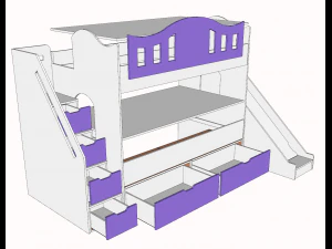 Princess cabin 3D Model