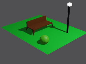 Desk Garden 3D Model