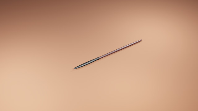 Draco malfoys wand Modèle 3D .c4d .max .obj .3ds .fbx .stl .blend 