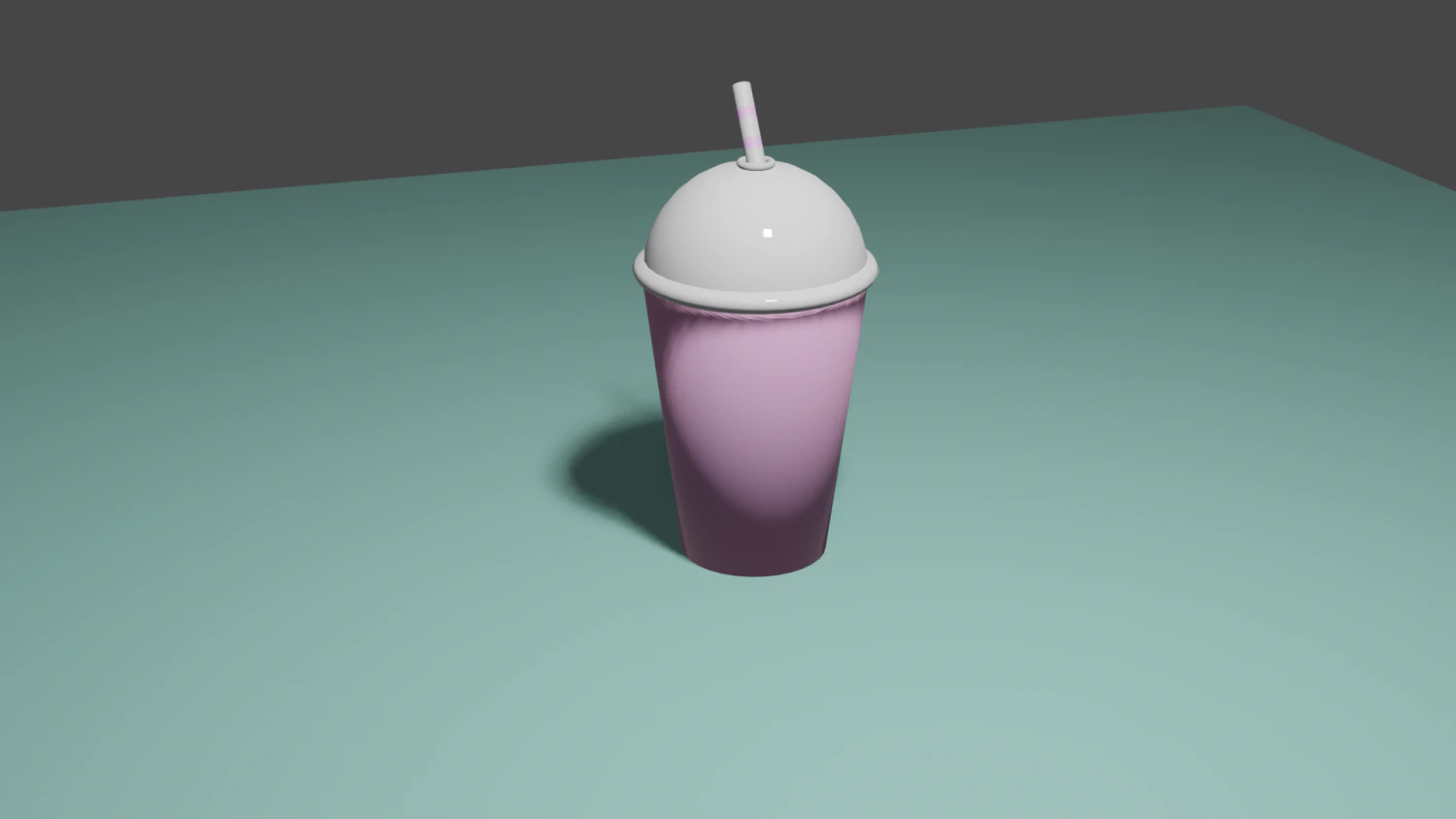 Pink Cup 3D Model .c4d .max .obj .3ds .fbx .stl .blend 