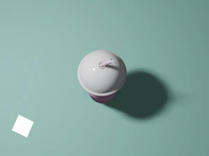 Pink Cup 3D Model