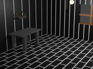 Garage Room 3D Model