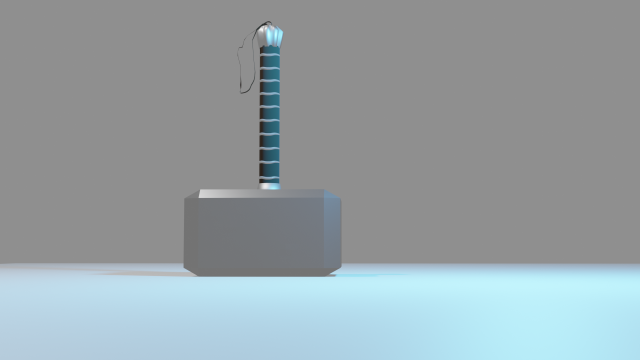 Mjolnir 3D Model .c4d .max .obj .3ds .fbx .stl .blend 