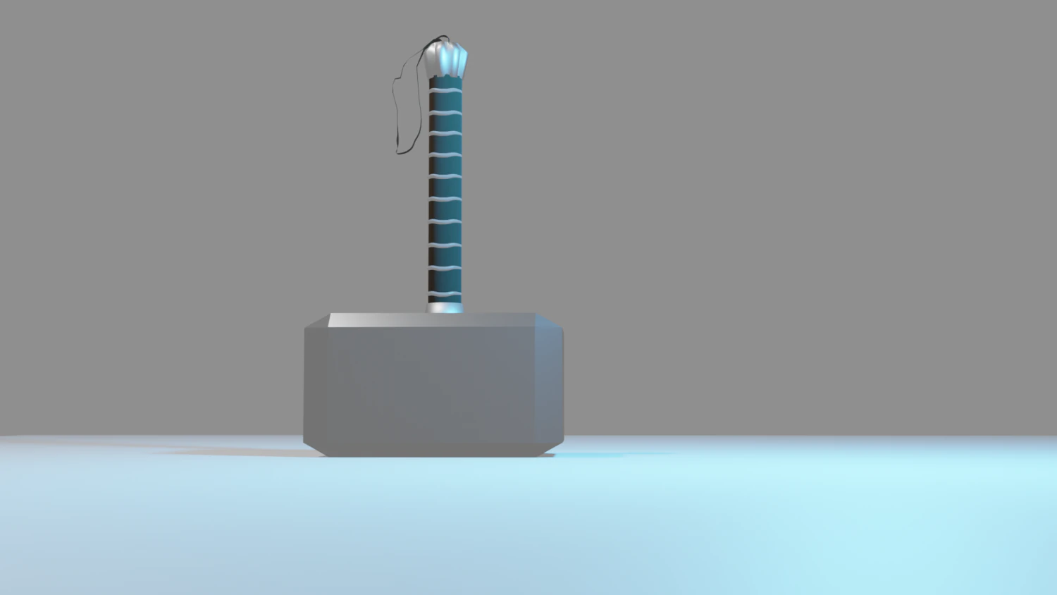 Mjolnir 3D Model .c4d .max .obj .3ds .fbx .stl .blend