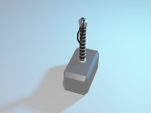 Mjolnir 3D Model