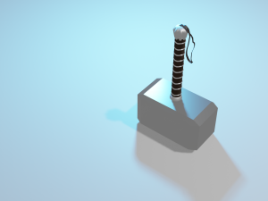 Mjolnir 3D Model