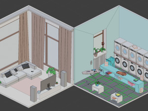 Room 1 Model 3D