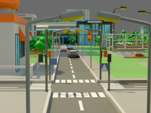 City-1 3D Model