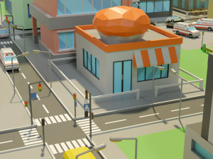 City-1 3D Model