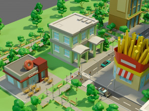 City-1 3D Model