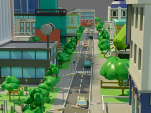 City-1 3D Model