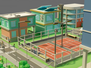City-1 3D Model