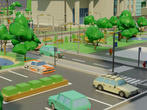 City-1 3D Model