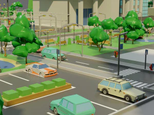 City-1 3D Model