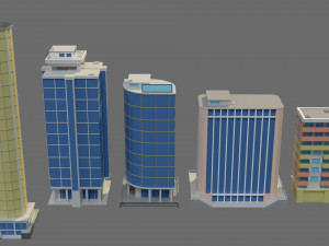 City-1 3D Model