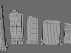 City-1 3D Model