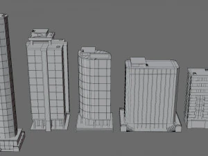 City-1 3D Model