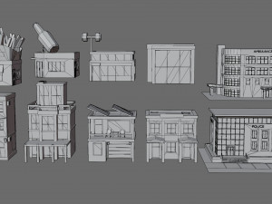 City-1 3D Model