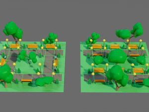 The airport 3D Model