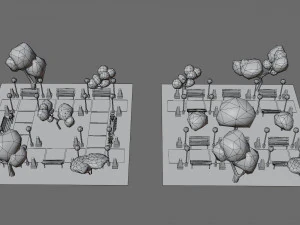 The airport 3D Model