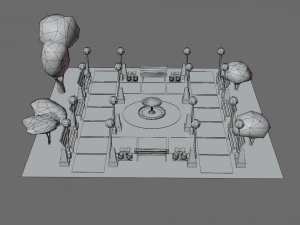 The airport 3D Model